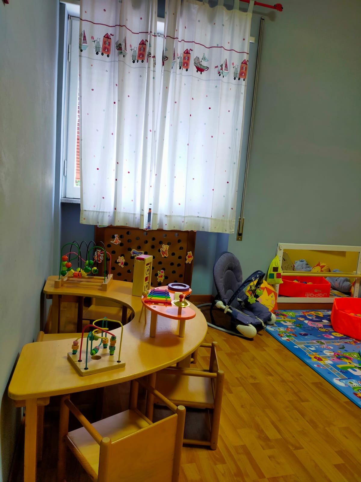 aula giochi e attività asilo nido